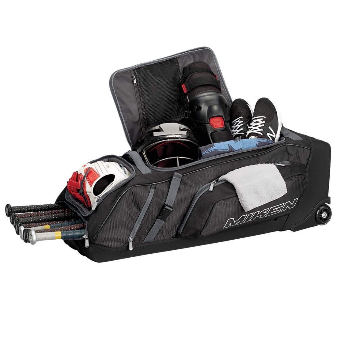 Miken Deluxe Slowpitch Wheeled Roller Bag: M00682662 - Image 4