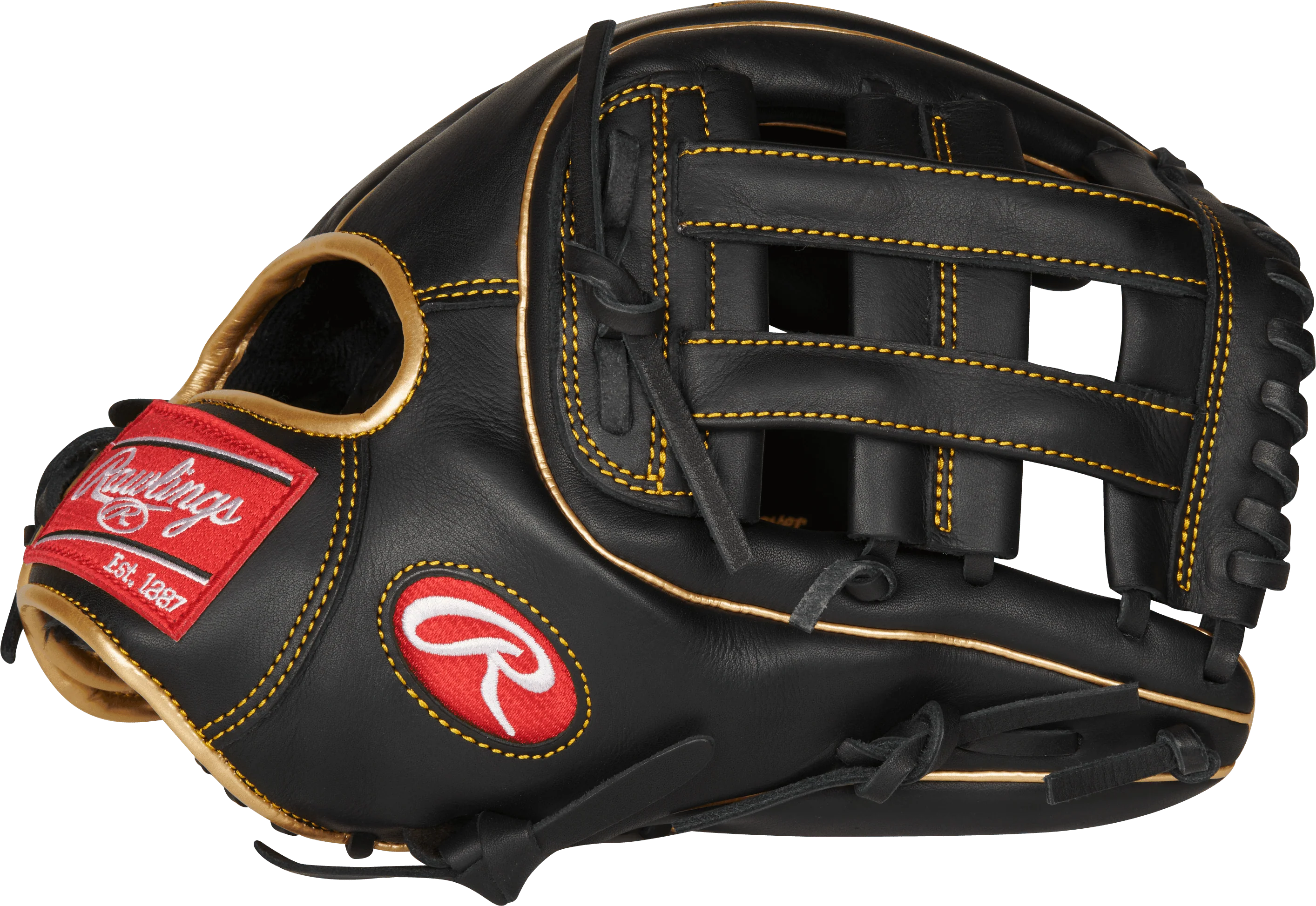 Rawlings R9 11.75" Infield Baseball Glove: R9315-6BG - Image 3